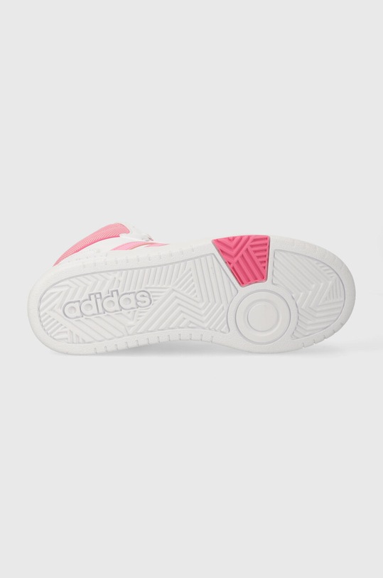 Дитячі кросівки adidas Originals HOOPS 3.0 MID K IG3716 рожевий