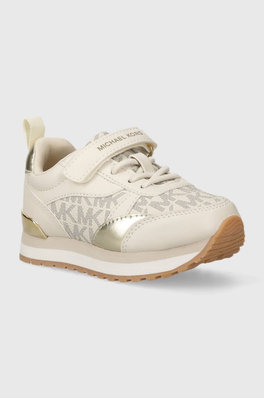 Michael Kors sneakersy dziecięce niska beżowy MK100936