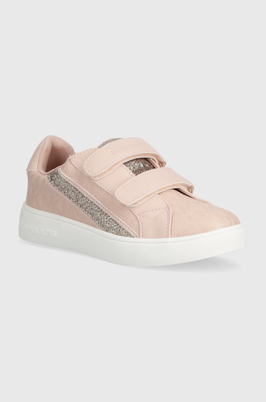 Michael Kors sneakersy dziecięce imitacja skóry licowej różowy MK101021