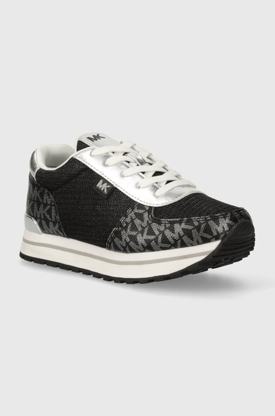 Michael Kors sneakersy dziecięce imitacja skóry licowej czarny MK100938
