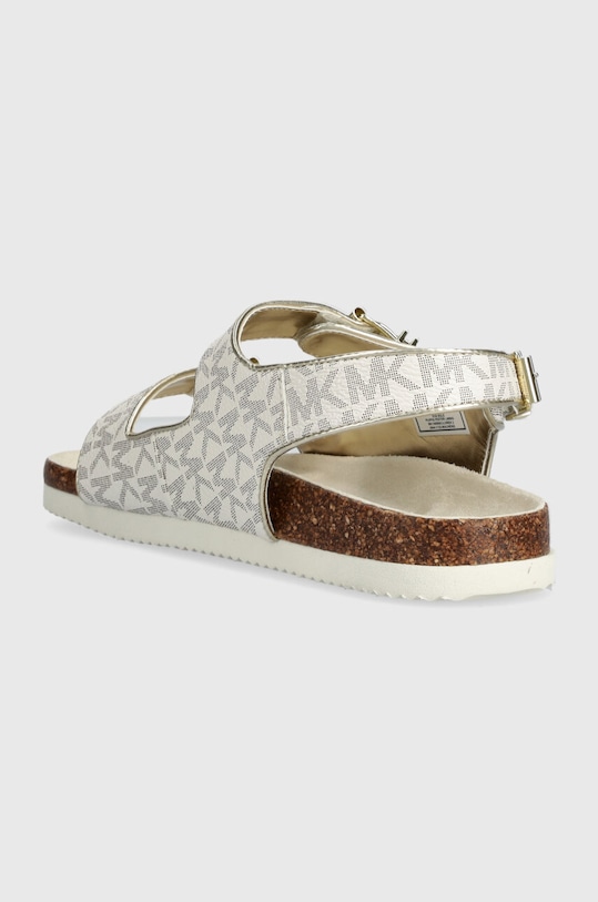 Dziewczynka Michael Kors sandały dziecięce MK100988 beżowy