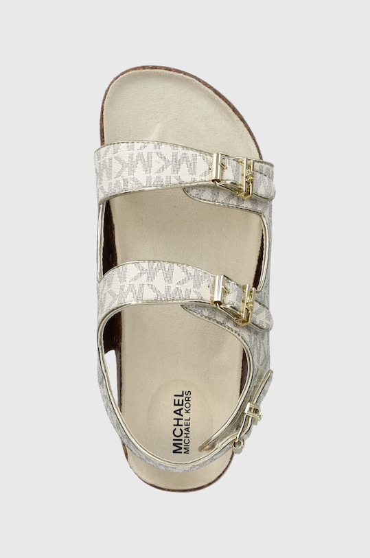 Michael Kors sandały dziecięce beżowy MK100988