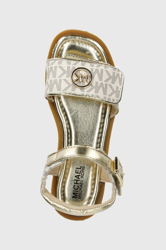 Dětské sandály Michael Kors zlatá MK100992