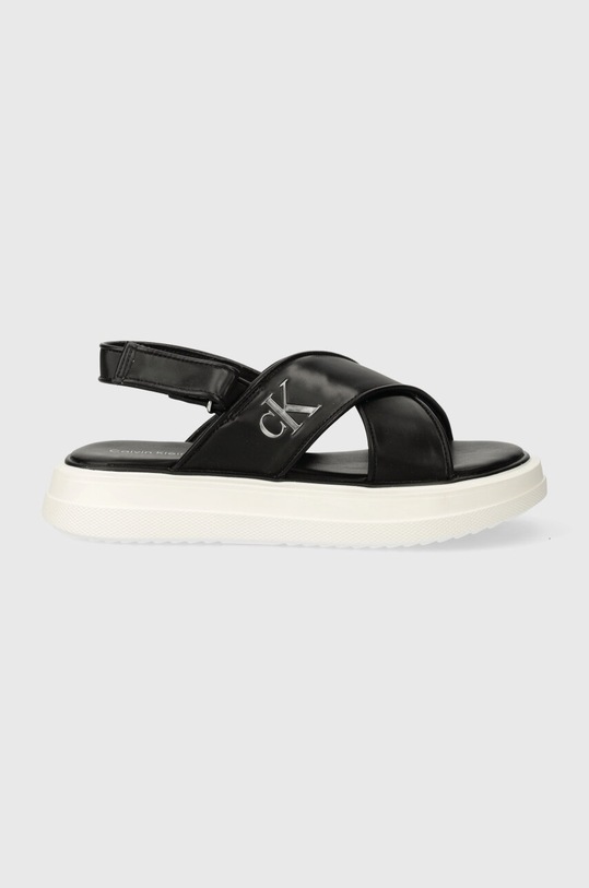 Παιδικά σανδάλια Calvin Klein Jeans V3A2.80831.35.39 μαύρο SS24