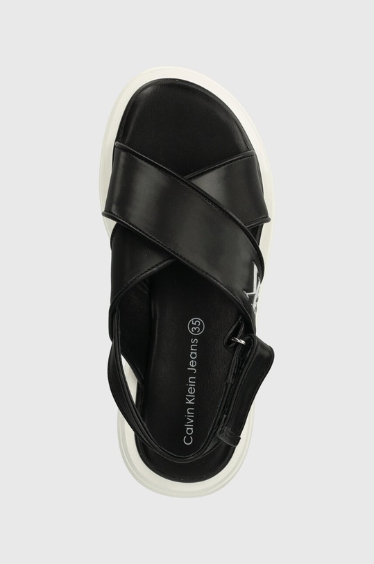 Παιδικά σανδάλια Calvin Klein Jeans μαύρο V3A2.80831.35.39