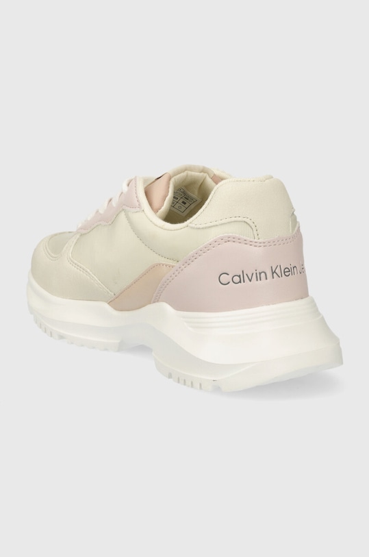 Dievča Detské tenisky Calvin Klein Jeans V3A9.80809.28.34 béžová