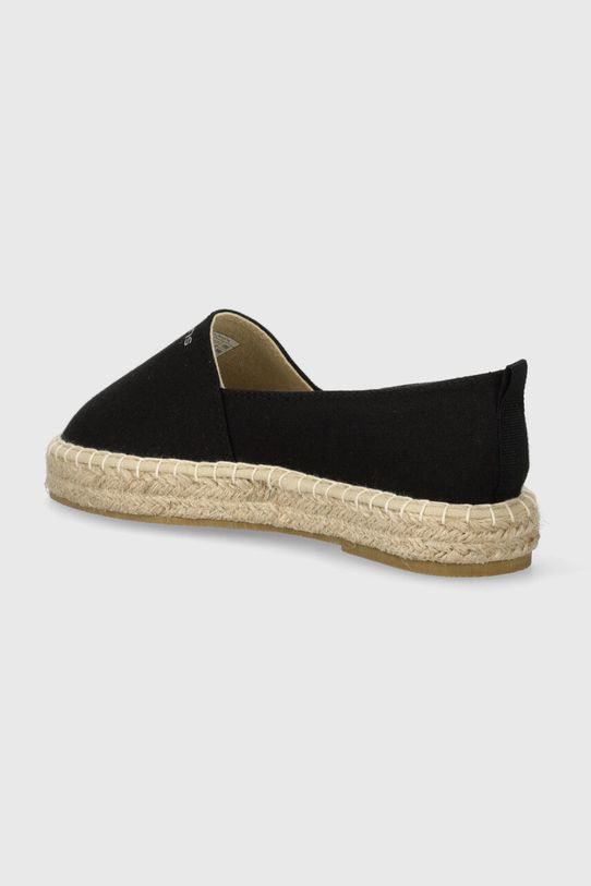 Dziewczynka Calvin Klein Jeans espadryle dziecięce V3A7.80838.35.39 czarny