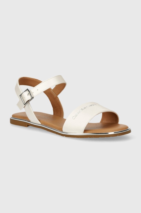 Παιδικά σανδάλια Calvin Klein Jeans λευκό V3A2.80824.35.39
