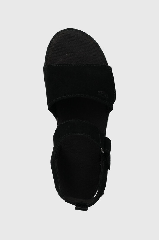 Dětské semišové sandály UGG GOLDENSTAR černá 1136539K