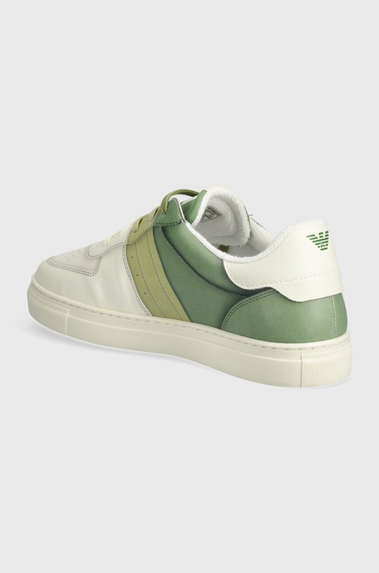 Dievča Kožené tenisky Emporio Armani XXX011.XOI79 zelená