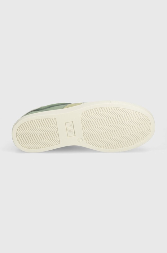Kožené tenisky Emporio Armani XXX011.XOI79 zelená