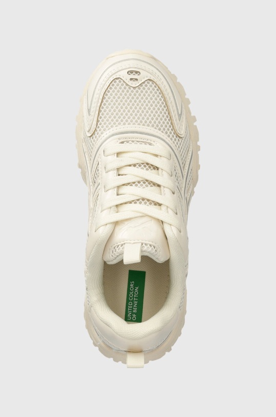 Παιδικά αθλητικά παπούτσια United Colors of Benetton μπεζ 8GBKCD012.G.Seasonal