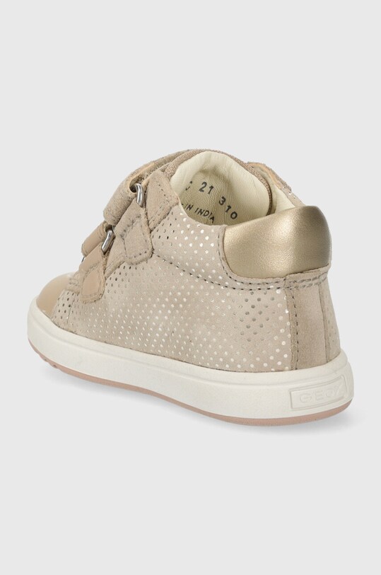 Fete Geox sneakers de piele întoarsă pentru copii BIGLIA B044CC.00722.18.26 bej