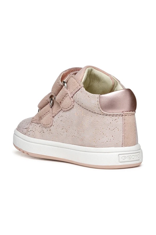 Dječje tenisice od brušene kože Geox BIGLIA roza B044CC.00722.18.26