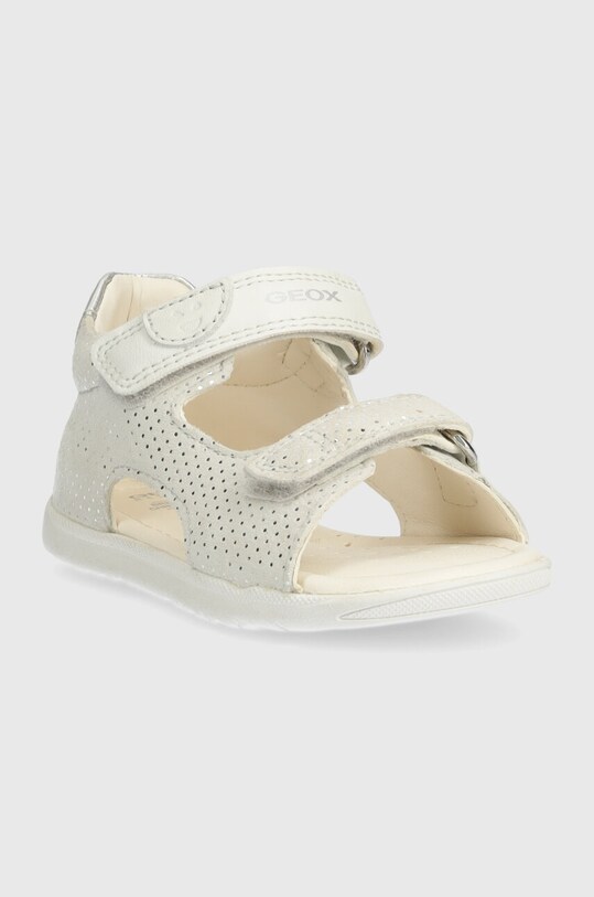 Geox sandały zamszowe SANDAL MACCHIA B254WA.00754.18.26 beżowy SS25