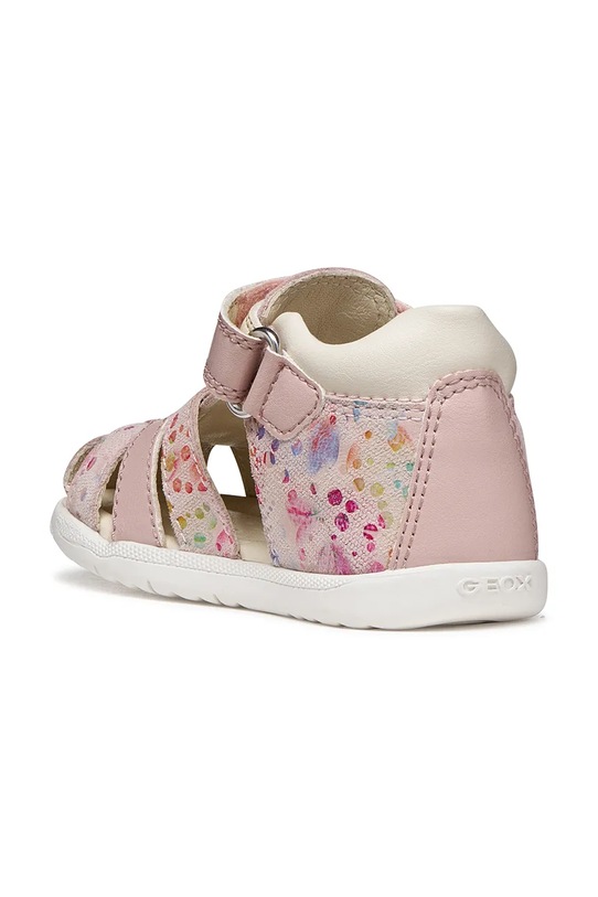 Παιδικά δερμάτινα σανδάλια Geox SANDAL MACCHIA ροζ B254WB.007BC.18.26