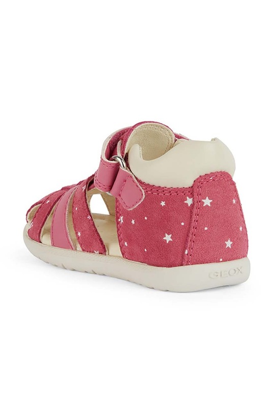 Dječje kožne sandale Geox SANDAL MACCHIA roza B254WB.007BC.18.26