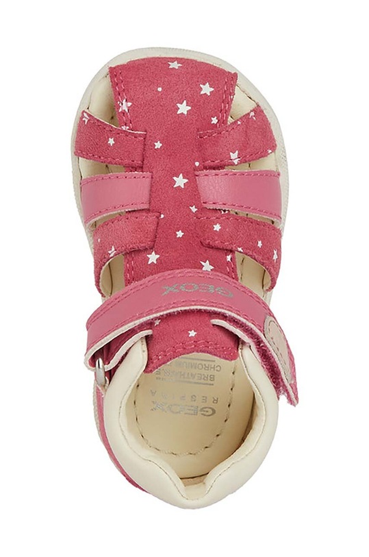 Dječje kožne sandale Geox SANDAL MACCHIA B254WB.007BC.18.26 roza