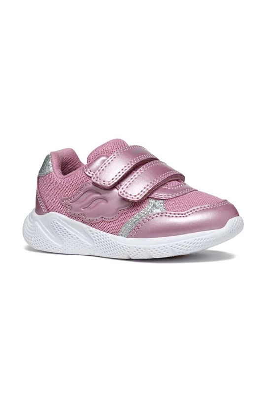 Geox sneakersy dziecięce SPRINTYE syntetyczny różowy B454TC.0GNAJ.20.23