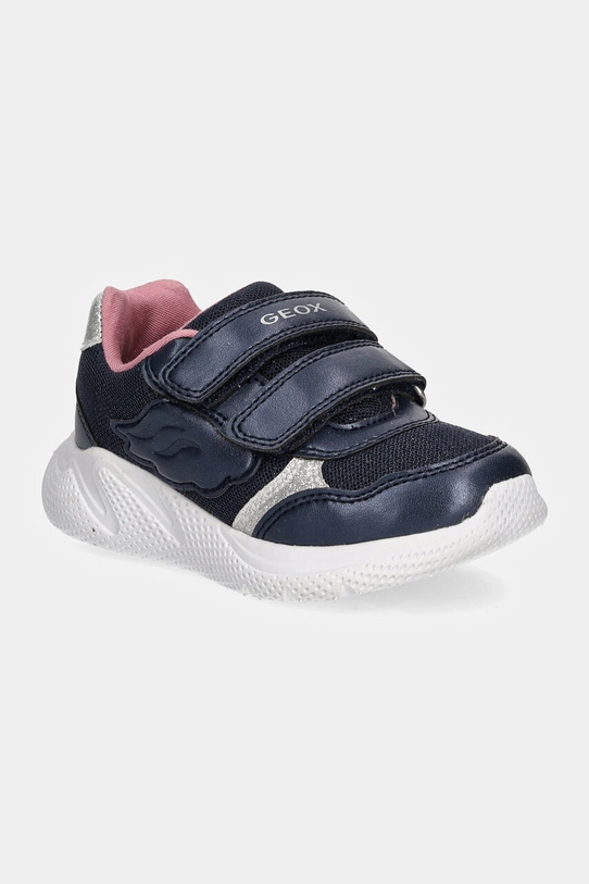 Geox sneakersy dziecięce SPRINTYE imitacja skóry licowej granatowy B454TC.0GNAJ.24.27