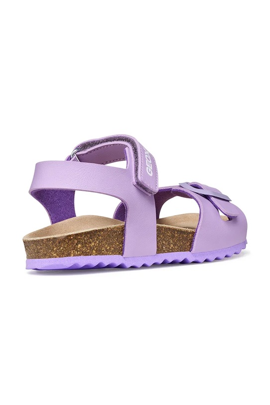 Момиче Geox сандали за деца ADRIEL J028MC.000BC.36.39 виолетов