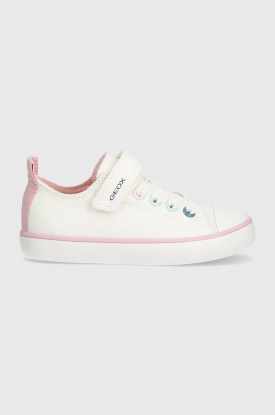 Geox tenisówki dziecięce GISLI syntetyczny biały J454NA.00010.24.27