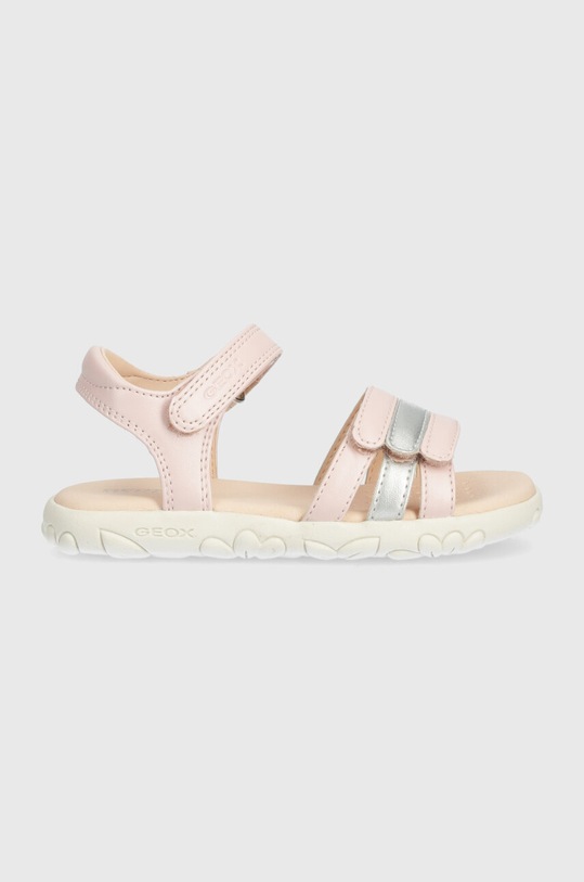 Detské sandále Geox SANDAL HAITI imitácia kože ružová J458ZD.000NF.24.27
