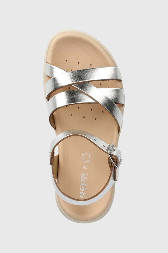 Παιδικά σανδάλια Geox SANDAL SOLEIMA ασημί J45GSA.000CF.28.35