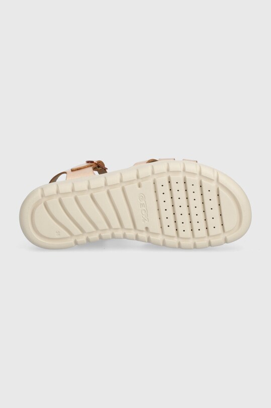 Detské kožené sandále Geox SANDAL SOLEIMA J45GSA.000CF.36.39 zlatá
