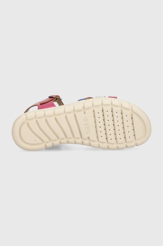 Geox sandały skórzane dziecięce SANDAL SOLEIMA J45GSA.000CF.36.39 fioletowy