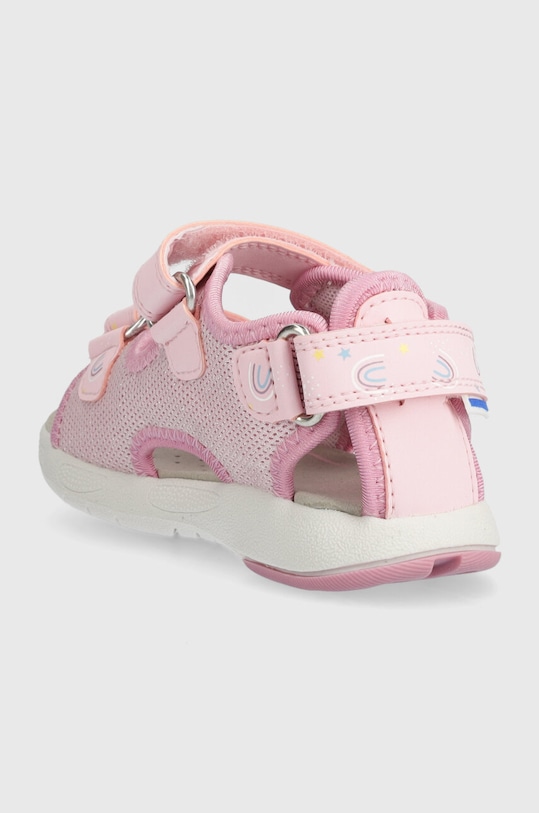 Dziewczynka Geox sandały dziecięce SANDAL MULTY B450DA.0ASCE.20.23 różowy