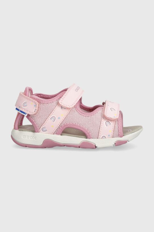 Geox sandały dziecięce SANDAL MULTY syntetyczny różowy B450DA.0ASCE.24.27