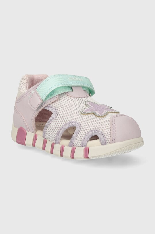 Παιδικά σανδάλια Geox SANDAL IUPIDOO B4517B.01454. μωβ SS24