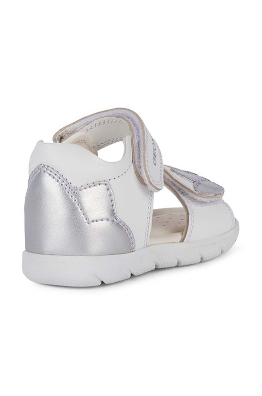 Dievča Detské kožené sandále Geox SANDAL ALUL B451YB.085NF.24.27 biela
