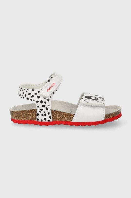 Dětské sandály Geox SANDAL CHALKI Postavičky z pohádek bílá B452RB.0003W.24.27