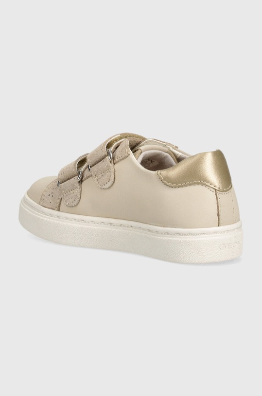 Fete Geox teniși din piele copii NASHIK B453HB.085BS.24.27 aur