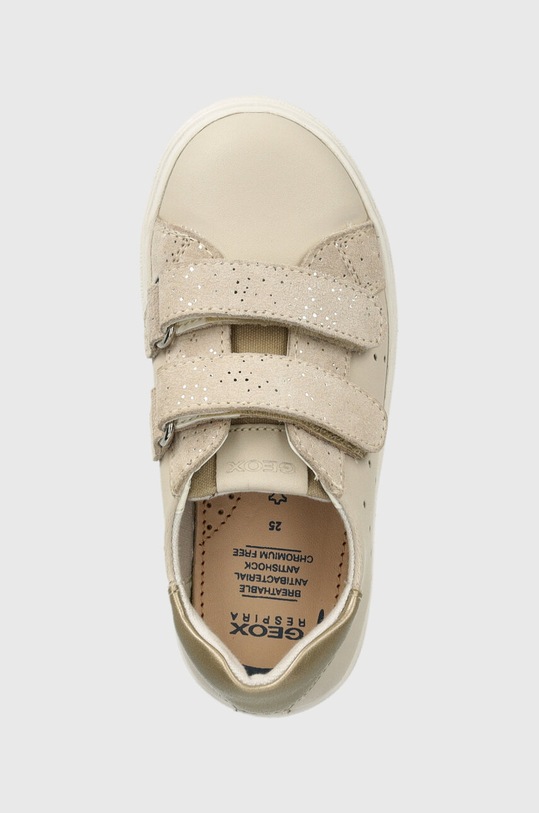 Geox teniși din piele copii NASHIK aur B453HB.085BS.24.27