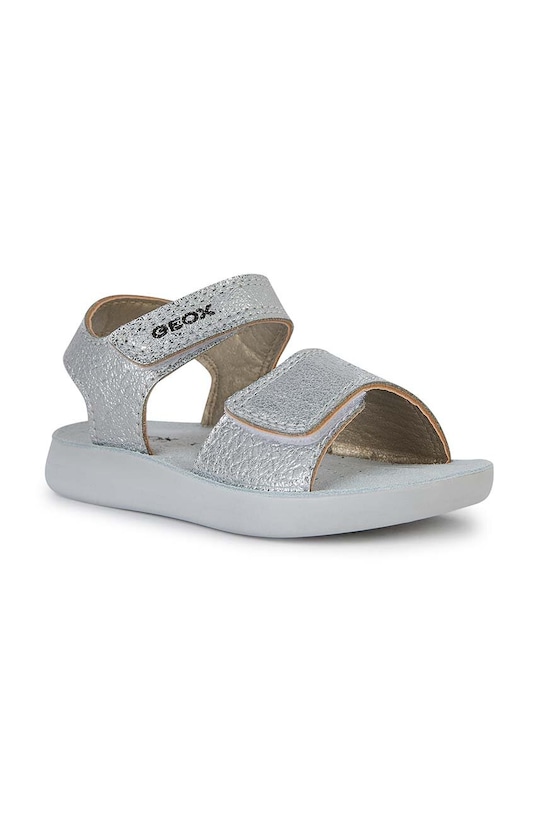 Geox sandały dziecięce SANDAL LIGHTFLOPPY srebrny B455TB.0003V.