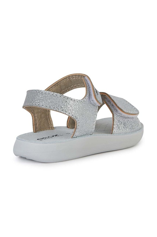 Dziewczynka Geox sandały dziecięce SANDAL LIGHTFLOPPY B455TB.0003V. srebrny