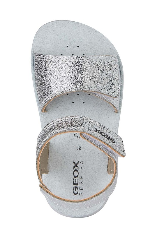 Geox sandały dziecięce SANDAL LIGHTFLOPPY B455TB.0003V. srebrny