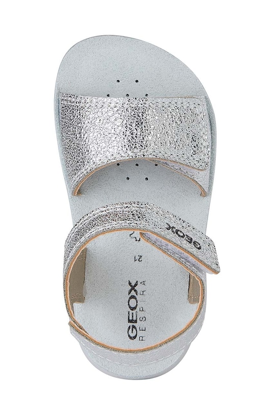 Geox sandały dziecięce SANDAL LIGHTFLOPPY B455TB.0003V. srebrny
