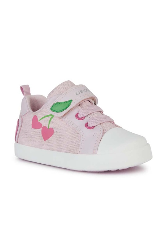 Dětské sneakers boty Geox KILWI textilní růžová B45D5B.00954.20.23
