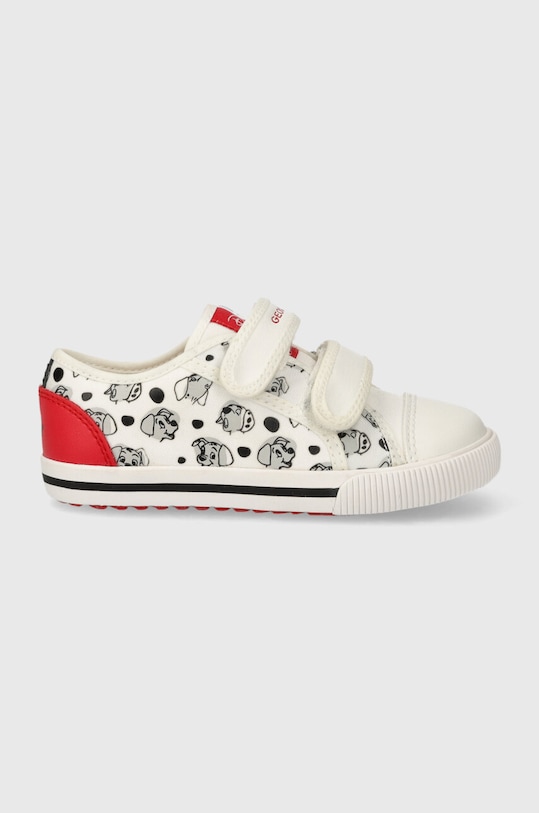Geox sneakers pentru copii KILWI x Disney textil alb B45D5C.0AN54.20.23