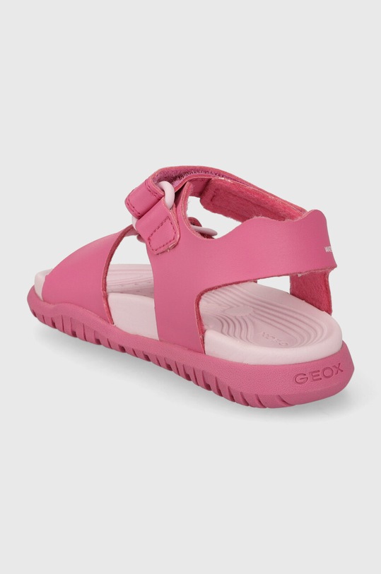 Dziewczynka Geox sandały dziecięce SANDAL FUSBETTO J35HQA.000BC.24.27 różowy