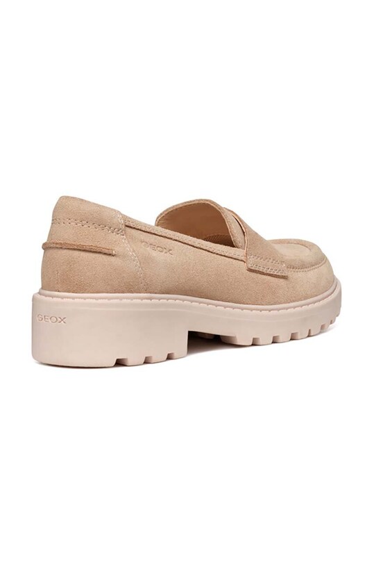 Fete Geox mocasini din piele intoarsa CASEY J3620C.00022.36.41 roz