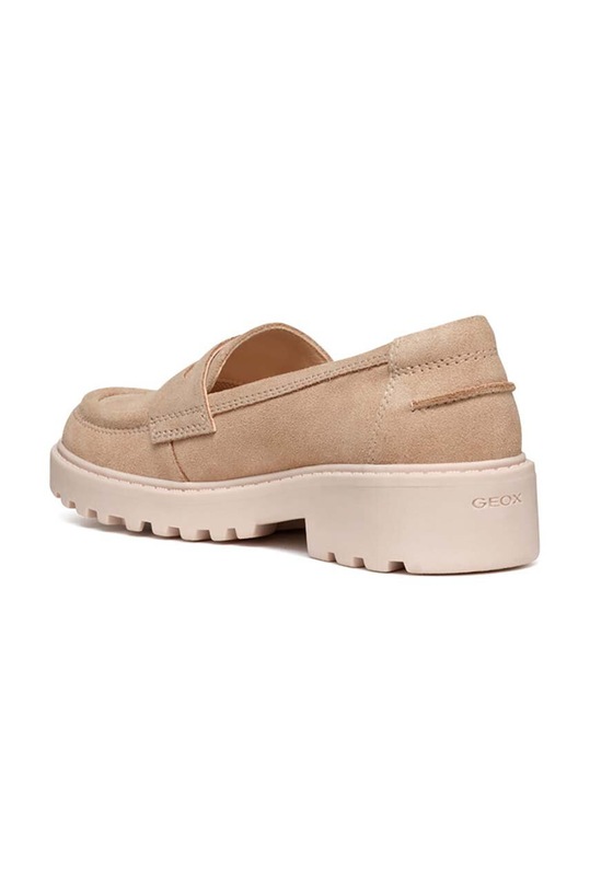 Geox mocasini din piele intoarsa CASEY roz J3620C.00022.36.41