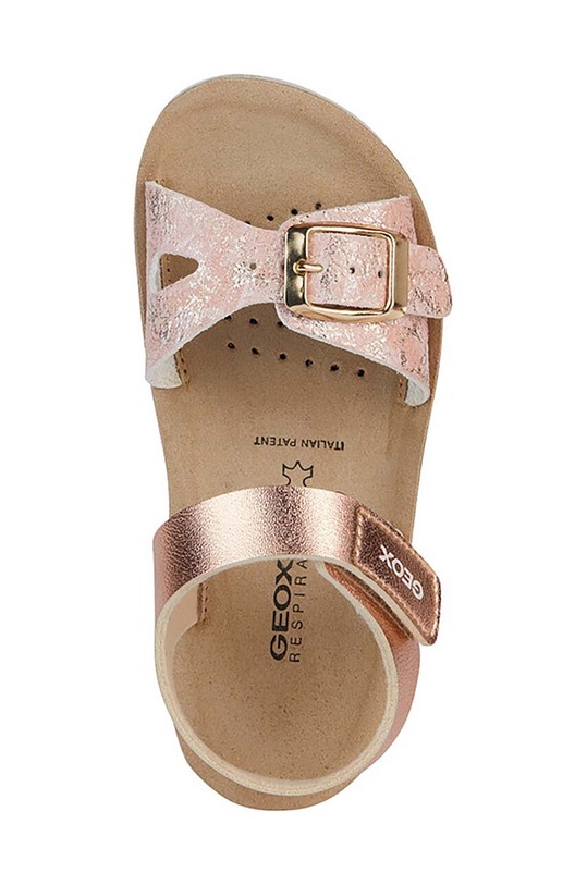 Geox sandały dziecięce J15EAB.0BNBL.24.27 złoty