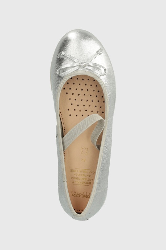 Geox baleriny dziecięce srebrny J4555D.00044.28.35
