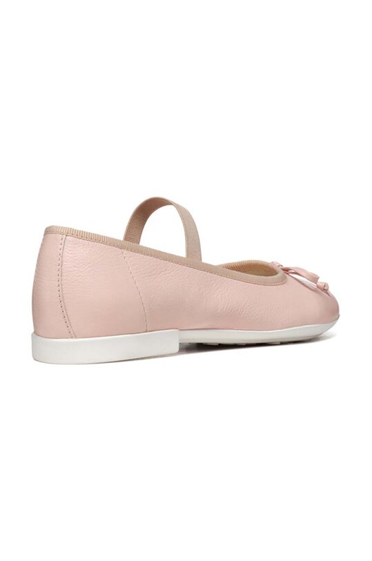 Fete Geox balerini din piele pentru copii J4555D.00085.24.27 roz