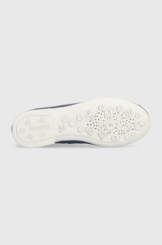Geox balerini din piele pentru copii J4555D.00085.28.35 bleumarin